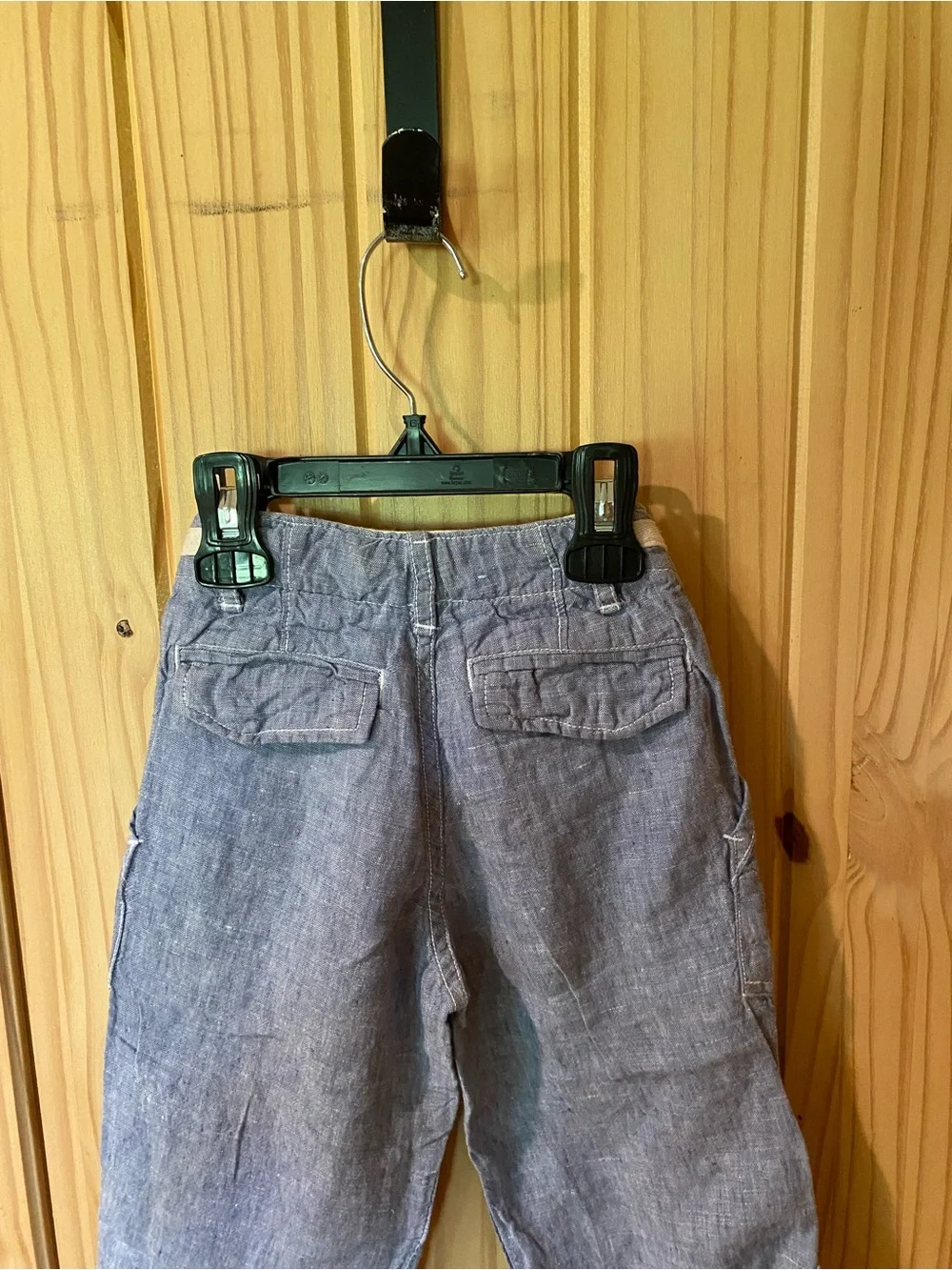 BabyGap Kids Lightweight Chambray Pull-On Pants - Blue